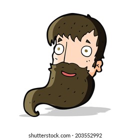 Cartoon-Bartmann