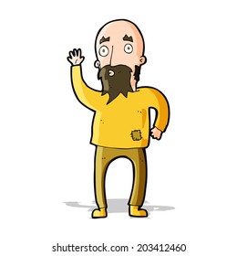 Cartoon-Bartmann