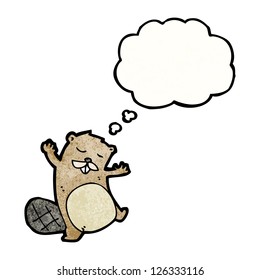 castor de dibujos animados