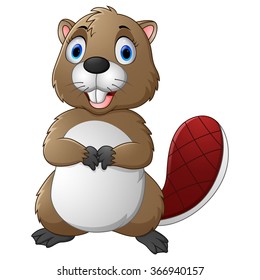 Cartoon beaver