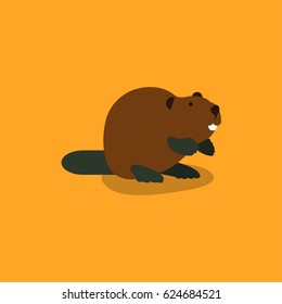 Cartoon beaver