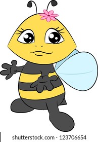Cartoon bee