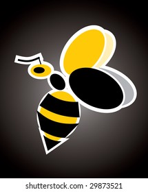 Cartoon bee