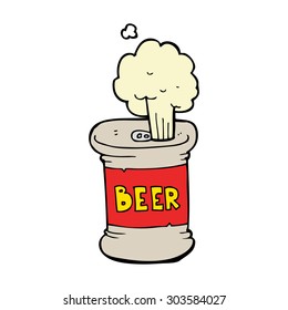 cartoon beer can