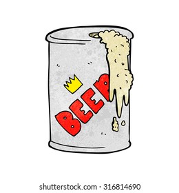 cartoon beer can