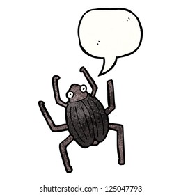 escarabajo de dibujos animados