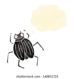 escarabajo de dibujos animados