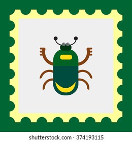 Cartoon beetle