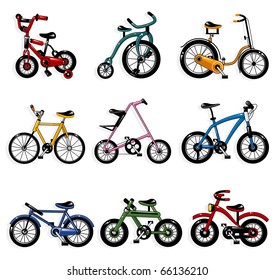 Cartoon Bicycle