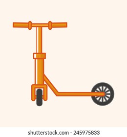cartoon Bicycle icon