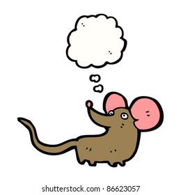 cartoon big eared mouse