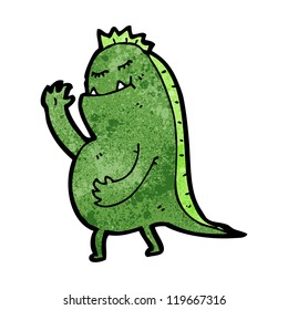 cartoon big monster