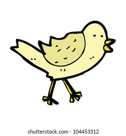pájaro caricaturista