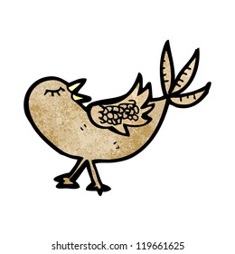 pájaro caricaturista