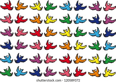 cartoon bird