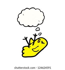 pájaro caricaturista