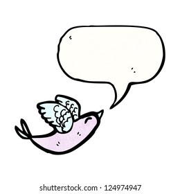 pájaro caricaturista