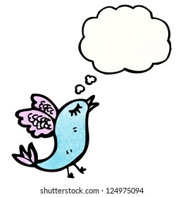 pájaro caricaturista