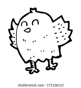 cartoon bird