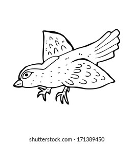 pájaro caricaturista