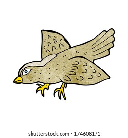 pájaro caricaturista