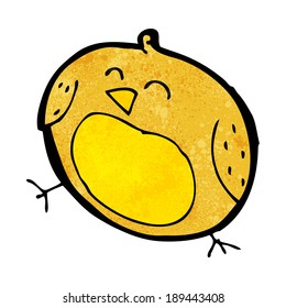 pájaro caricaturista