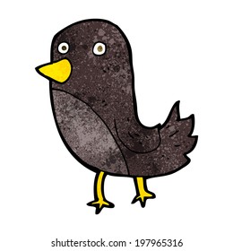 pájaro caricaturista