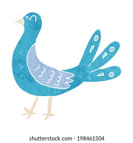 pájaro caricaturista