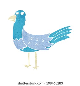 pájaro caricaturista