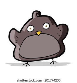 pájaro caricaturista