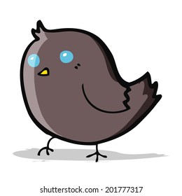 pájaro caricaturista