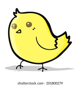 pájaro caricaturista