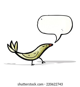 pájaro caricaturista
