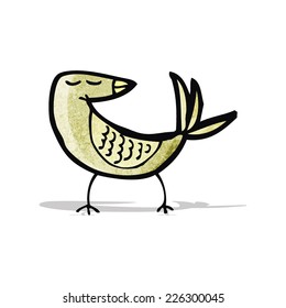 cartoon bird