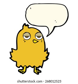 cartoon bird