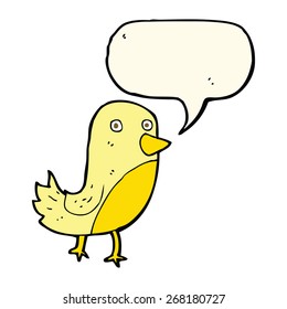 pájaro caricaturista