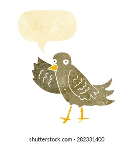 cartoon bird