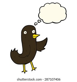 cartoon bird