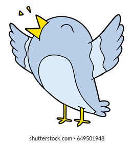 cartoon bird