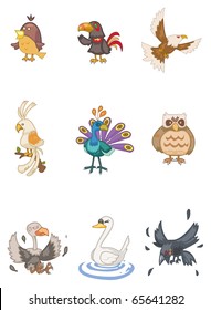cartoon bird