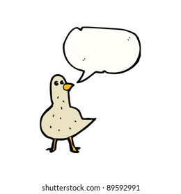 cartoon bird