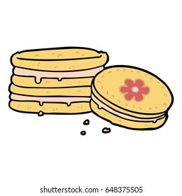 cartoon biscuit