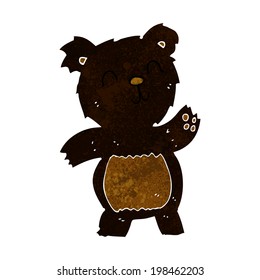 cartoon black bear