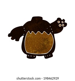 cartoon black bear body (mix and match cartoons or add own photo)