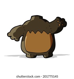 cartoon black bear body (mix and match cartoons or add own photo)