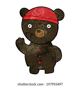 cachorro de oso negro
