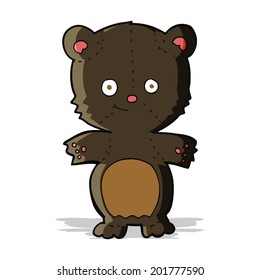cachorro de oso negro