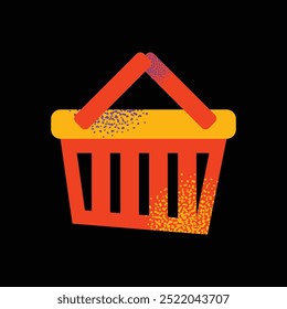 Cartoon black friday elements set. Shopping, discounts coupon. Special discount offer banner. Set of promo offers vector illustration isolated on background