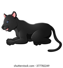 Cartoon Black Panther