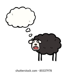 cartoon black sheep cartoon black sheep